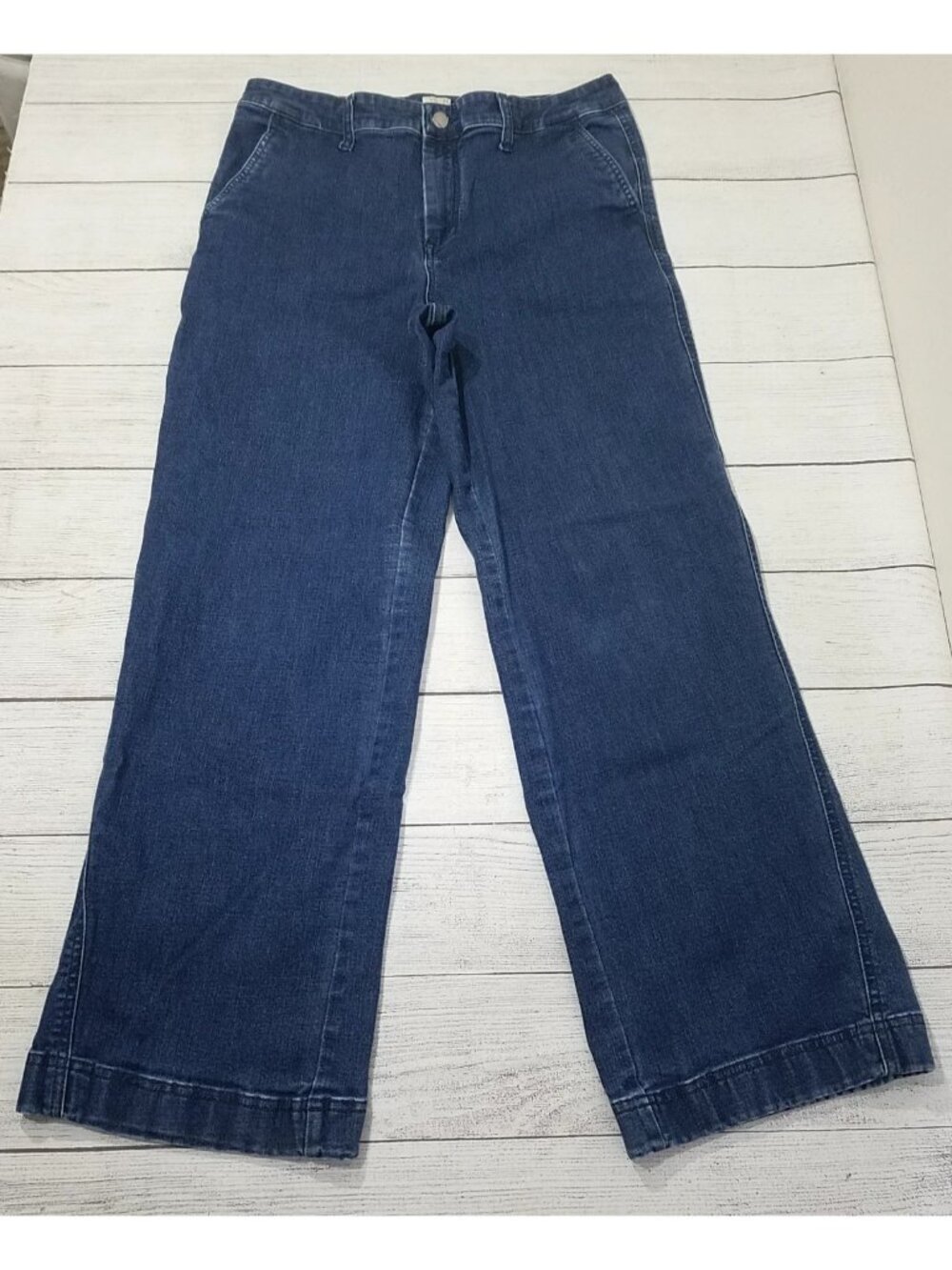 A New Day Stretch Wide Leg Jeans Womens Size 14